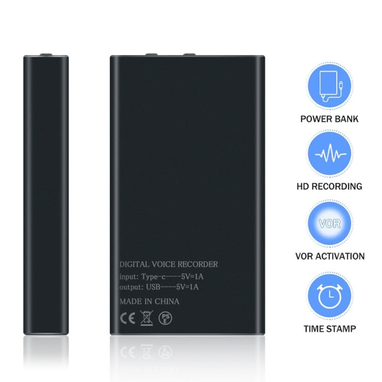 MZ006 Smart HD Noise Reduction Recorder, Capacity:32GB - Recording Pen by PMC TechLife | Online Shopping South Africa | PMC TechLife | Buy Now Pay Later Mobicred