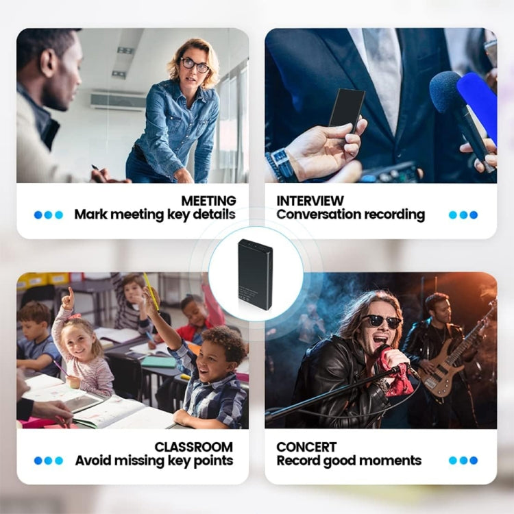MZ006 Smart HD Noise Reduction Recorder, Capacity:32GB - Recording Pen by PMC TechLife | Online Shopping South Africa | PMC TechLife | Buy Now Pay Later Mobicred