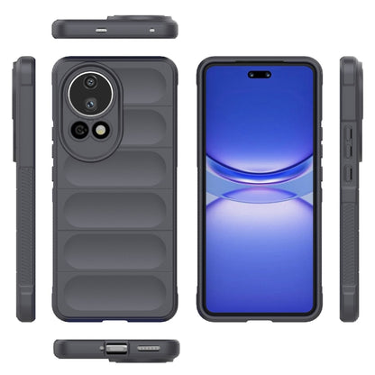 For Huawei nova 12 Ultra / 12 Pro Magic Shield TPU + Flannel Phone Case(Dark Grey) - Huawei Cases by PMC Jewellery | Online Shopping South Africa | PMC Jewellery | Buy Now Pay Later Mobicred