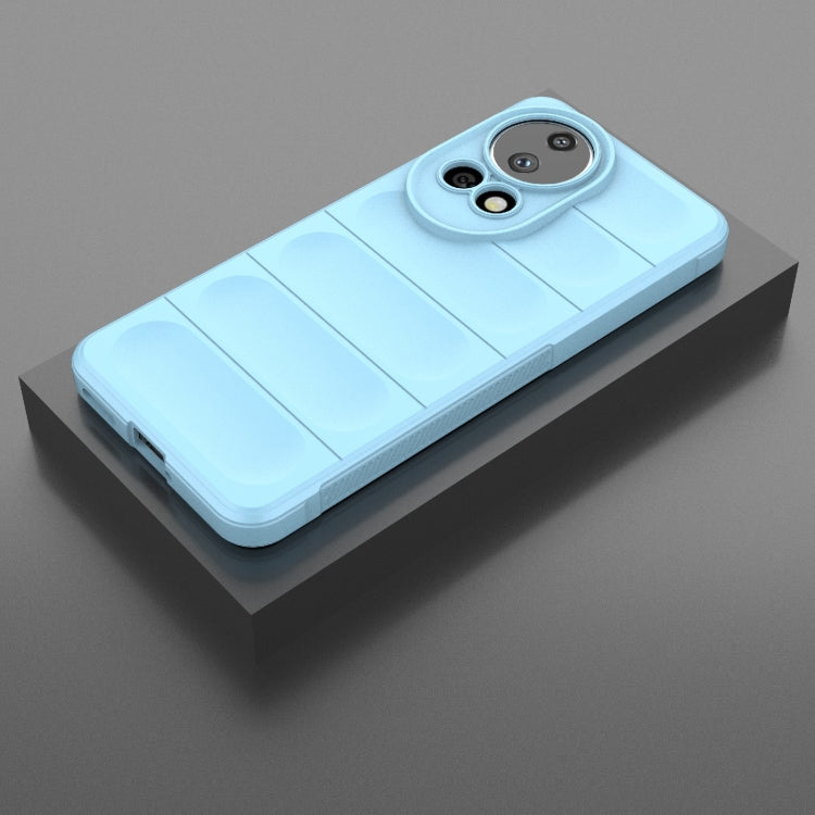 For Huawei nova 12 Ultra / 12 Pro Magic Shield TPU + Flannel Phone Case(Light Blue) - Huawei Cases by PMC Jewellery | Online Shopping South Africa | PMC Jewellery | Buy Now Pay Later Mobicred