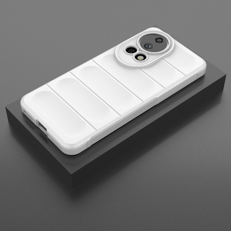 For Huawei nova 12 Ultra / 12 Pro Magic Shield TPU + Flannel Phone Case(White) - Huawei Cases by PMC TechLife | Online Shopping South Africa | PMC TechLife | Buy Now Pay Later Mobicred