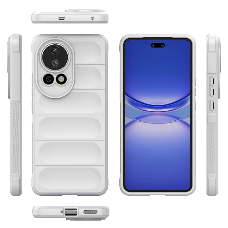 For Huawei nova 12 Ultra / 12 Pro Magic Shield TPU + Flannel Phone Case(White) - Huawei Cases by PMC TechLife | Online Shopping South Africa | PMC TechLife | Buy Now Pay Later Mobicred