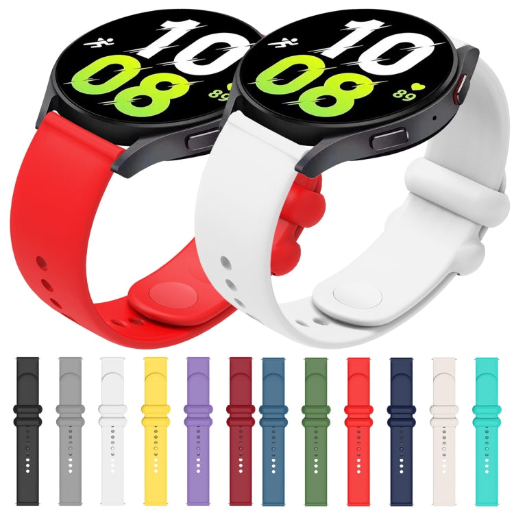 18mm Universal Solid Color Reverse Buckle Silicone Watch Band(Green) - free shipping - PMC TechLife - Order now!