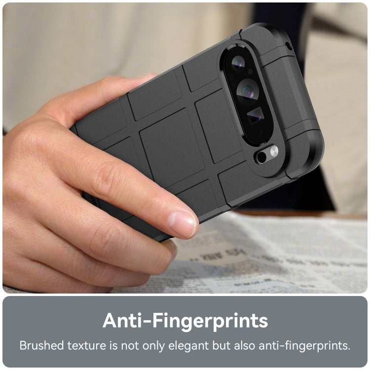 For Google Pixel 9 Pro Full Coverage Shockproof TPU Phone Case(Black) - Google Cases by PMC TechLife | Online Shopping South Africa | PMC TechLife | Buy Now Pay Later Mobicred