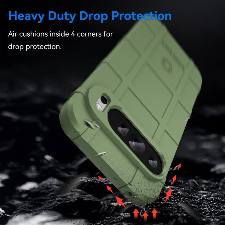 For Google Pixel 9 Pro Full Coverage Shockproof TPU Phone Case(Green) - Google Cases by PMC TechLife | Online Shopping South Africa | PMC TechLife | Buy Now Pay Later Mobicred
