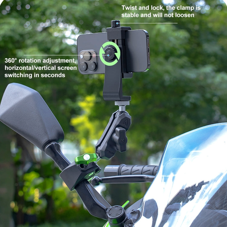 RUIGPRO Crab Clamp Action Camera Bracket Dual-Head Crab with Selfie Stick - free shipping - PMC TechLife - Order now!