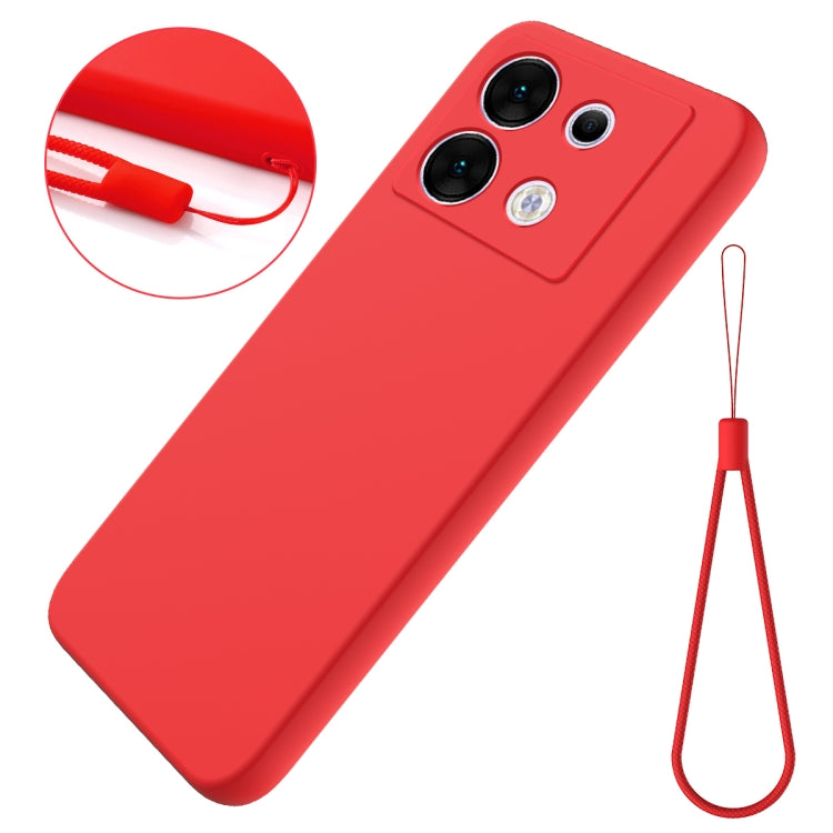 For Infinix Zero 30 5G Solid Color Liquid Silicone Dropproof Full Coverage Protective Case(Red) - Infinix Cases by PMC Jewellery | Online Shopping South Africa | PMC Jewellery | Buy Now Pay Later Mobicred