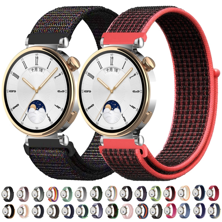 18mm Universal Nylon Loop Watch Band(Rainbow) - 18mm Bands by PMc TechLife | Online Shopping South Africa | PMc TechLife | Buy Now Pay Later Mobicred
