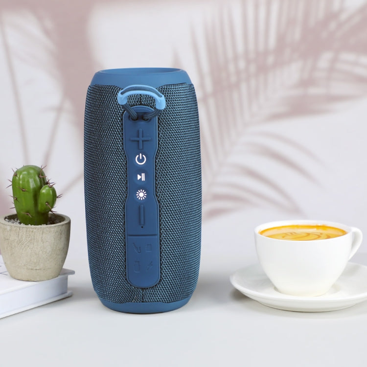 T&G TG663 Portable Colorful LED Wireless Bluetooth Speaker Outdoor Subwoofer(Blue) - free shipping - PMC Jewellery - Order now!