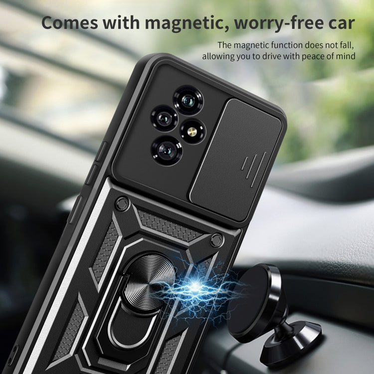 For Honor 200 Sliding Camera Cover Design TPU+PC Phone Case(Blue) - free shipping - PMC TechLife - Order now!