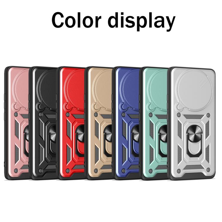 For Honor Magic7 Pro Sliding Camera Cover Design TPU+PC Phone Case(Black) - free shipping - PMC TechLife - Order now!