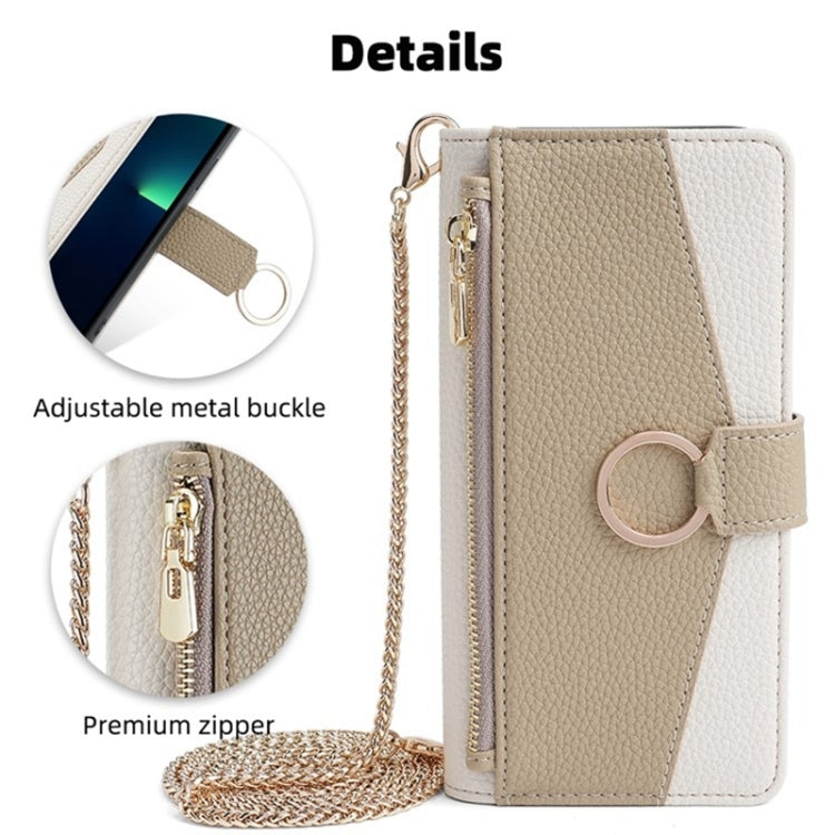 For OnePlus 9 Crossbody Litchi Texture Leather Phone Case(White) - free shipping - PMC TechLife - Order now!