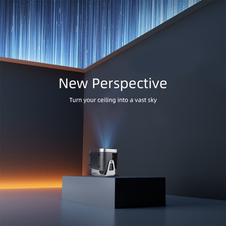 A003 150 Lumens 1280x720P 360 Degree Rotating LED Mini Android Projector, Specification:EU Plug - LED Projector by PMC TechLife | Online Shopping South Africa | PMC TechLife | Buy Now Pay Later Mobicred