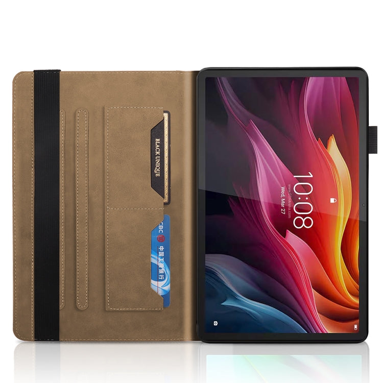 For Lenovo Tab P12 / Xiaoxin Pad Pro 12.7 2025 Life Tree Series Horizontal Flip Leather Tablet Case(Brown) - Lenovo by PMC TechLife | Online Shopping South Africa | PMC TechLife | Buy Now Pay Later Mobicred