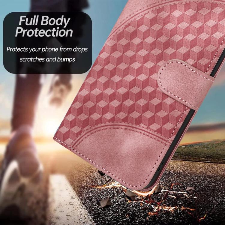 For iPhone 17 Air YX0060 Elephant Head Embossed Phone Leather Case with Lanyard(Pink) - free shipping - PMc TechLife - Order now!