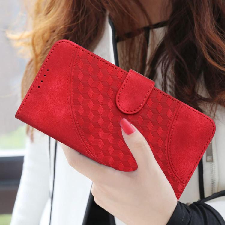For iPhone 17 YX0060 Elephant Head Embossed Phone Leather Case with Lanyard(Red) - free shipping - PMc TechLife - Order now!