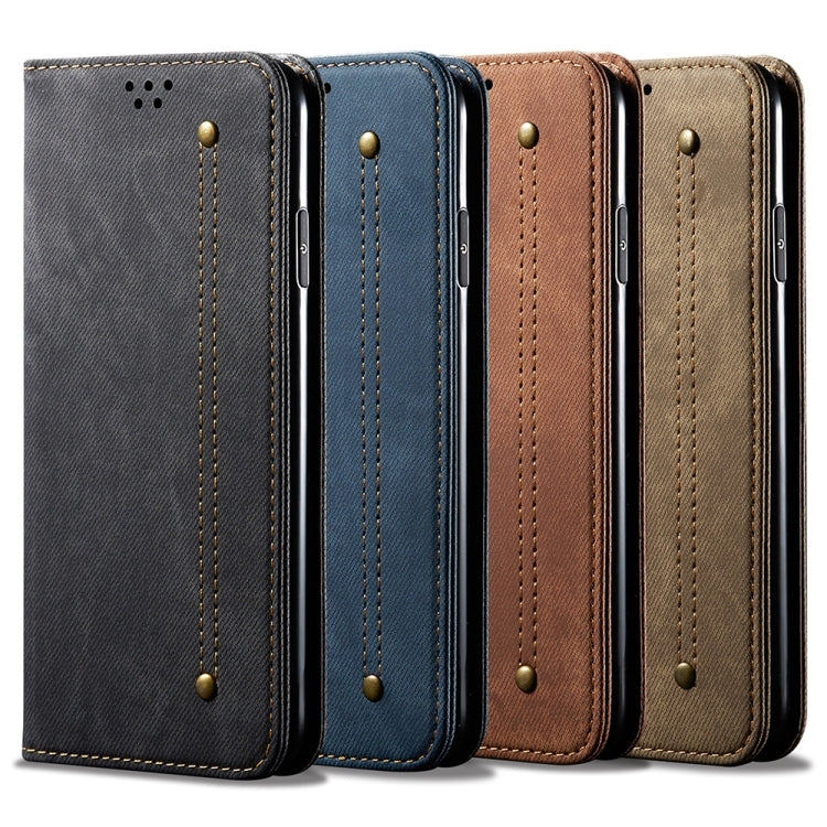 For Motorola Edge 50 Fusion Denim Texture Flip Leather Phone Case(Blue) - free shipping - PMC TechLife - Order now!