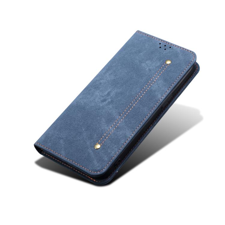 For Motorola Edge 5G 2025 Denim Texture Flip Leather Phone Case(Blue) - free shipping - PMC TechLife - Order now!