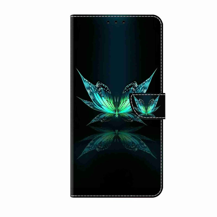 For Honor Magic5 Pro Crystal 3D Shockproof Protective Leather Phone Case(Reflection Dutterfly) - Honor Cases by PMC TechLife | Online Shopping South Africa | PMC TechLife | Buy Now Pay Later Mobicred