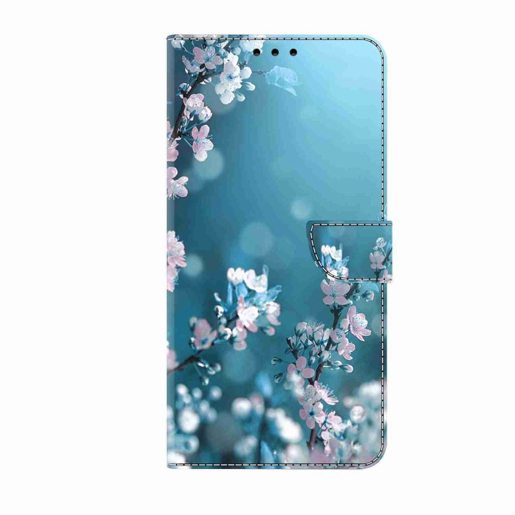 For Honor Magic5 Pro Crystal 3D Shockproof Protective Leather Phone Case(Plum Flower) - Honor Cases by PMC TechLife | Online Shopping South Africa | PMC TechLife | Buy Now Pay Later Mobicred