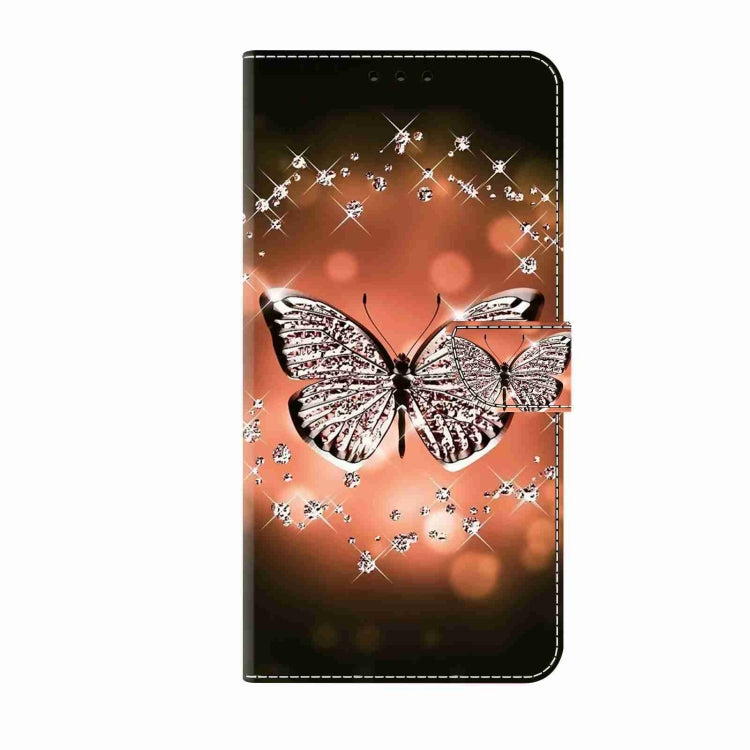 For Honor Magic5 Pro Crystal 3D Shockproof Protective Leather Phone Case(Crystal Butterfly) - Honor Cases by PMC Jewellery | Online Shopping South Africa | PMC Jewellery | Buy Now Pay Later Mobicred