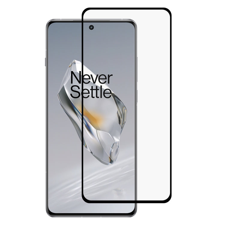 For OnePlus 12 9H HD 3D Curved Edge Tempered Glass Film(Black) - OnePlus Tempered Glass by PMC Jewellery | Online Shopping South Africa | PMC Jewellery