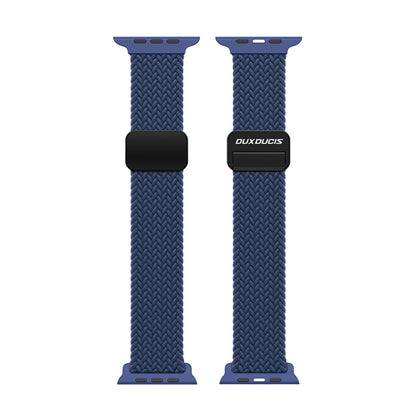 For Apple Watch SE 2023 40mm DUX DUCIS Mixture Pro Series Magnetic Buckle Nylon Braid Watch Band(Rainbow) - Watch Bands by DUX DUCIS | Online Shopping South Africa | PMC Jewellery | Buy Now Pay Later Mobicred