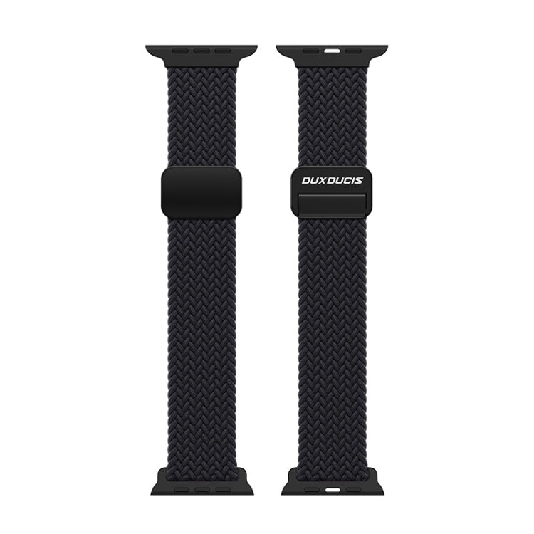 For Apple Watch Series 2 42mm DUX DUCIS Mixture Pro Series Magnetic Buckle Nylon Braid Watch Band(Midnight) - Watch Bands by DUX DUCIS | Online Shopping South Africa | PMC Jewellery | Buy Now Pay Later Mobicred