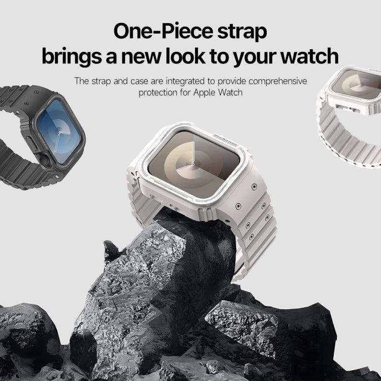 For Apple Watch SE 2023 40mm DUX DUCIS OA Series Integrated Magnetic Watch Band(Starlight) - Watch Bands by DUX DUCIS | Online Shopping South Africa | PMC Jewellery | Buy Now Pay Later Mobicred