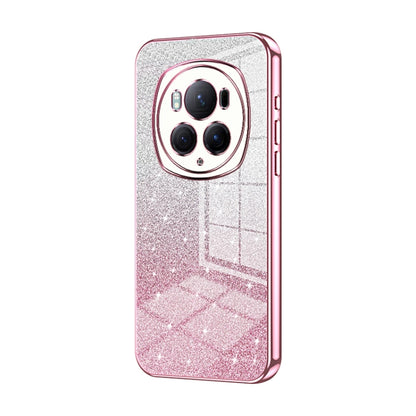 For Honor Magic6 Pro Gradient Glitter Powder Electroplated Phone Case(Pink) - Honor Cases by PMC Jewellery | Online Shopping South Africa | PMC Jewellery | Buy Now Pay Later Mobicred