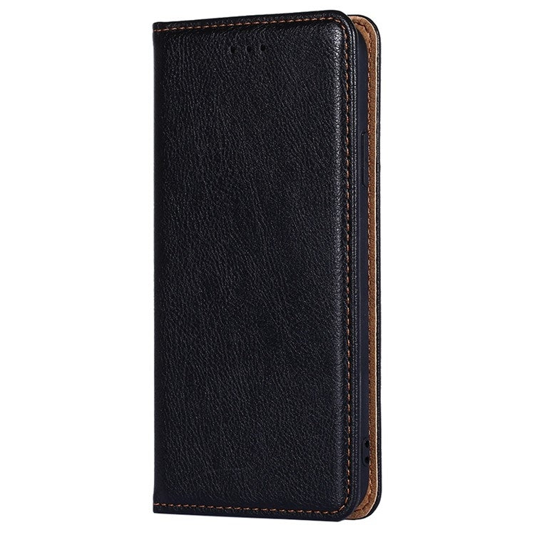 For Huawei Pura 70 Gloss Oil Solid Color Magnetic Leather Phone Case(Black) - Huawei Cases by PMC Jewellery | Online Shopping South Africa | PMC Jewellery | Buy Now Pay Later Mobicred