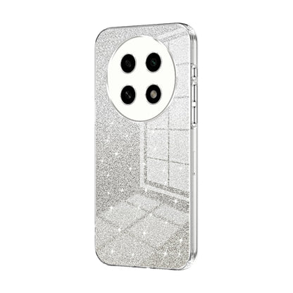 For OPPO A2 Pro Gradient Glitter Powder Electroplated Phone Case(Transparent) - A2 Pro Cases by PMC Jewellery | Online Shopping South Africa | PMC Jewellery | Buy Now Pay Later Mobicred