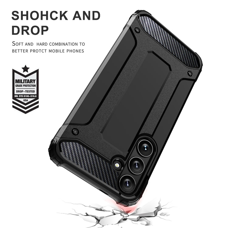 For Samsung Galaxy S24 5G Magic Armor TPU + PC Phone Case(Red) - Galaxy S24 5G Cases by PMC TechLife | Online Shopping South Africa | PMC TechLife