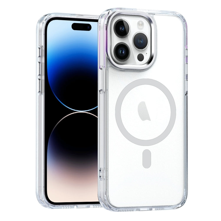 For iPhone 14 Pro Max MagSafe Magnetic Clear Phone Case(Transparent) - iPhone 14 Pro Max Cases by PMC Jewellery | Online Shopping South Africa | PMC Jewellery