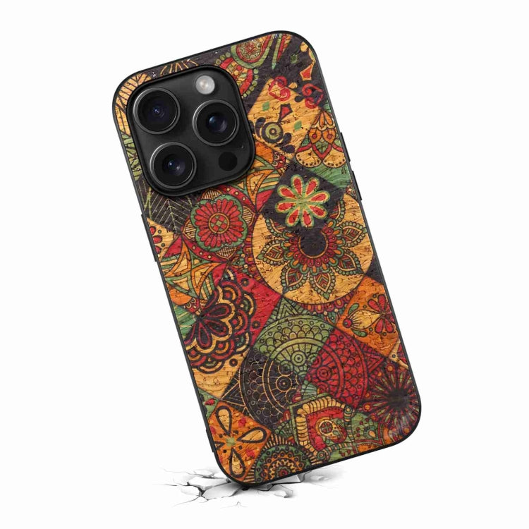 For iPhone 15 Pro Four Seasons Flower Language Series TPU Phone Case(Autumn Yellow) - iPhone 15 Pro Cases by PMC TechLife | Online Shopping South Africa | PMC TechLife | Buy Now Pay Later Mobicred
