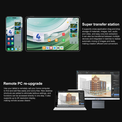 HUAWEI MatePad Pro 11 inch 2024 WiFi, 12GB+512GB, HarmonyOS 4 Bidirectional Beidou Satellite Communication, Not Support Google Play(White) - Huawei by Huawei | Online Shopping South Africa | PMC Jewellery