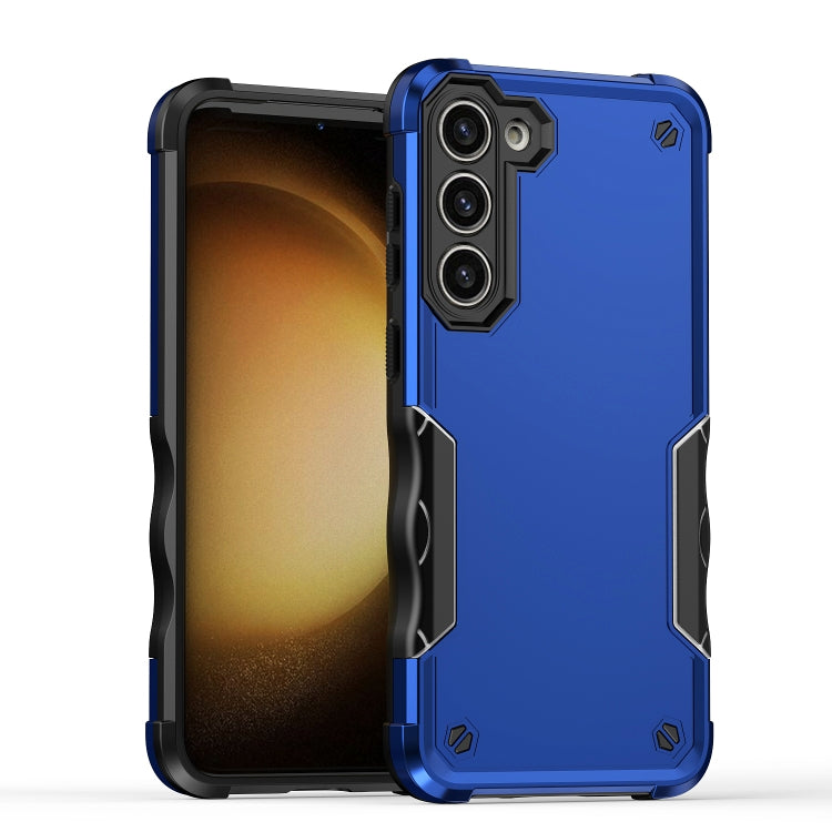 For Samsung Galaxy S24+ 5G Non-slip Shockproof Armor Phone Case(Blue) - Galaxy S24+ 5G Cases by PMC Jewellery | Online Shopping South Africa | PMC Jewellery