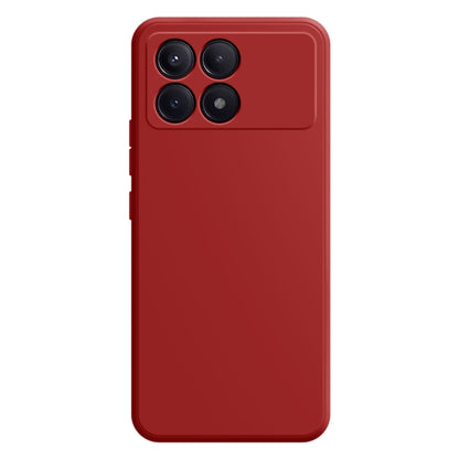 For Xiaomi Redmi K70 Pro Imitation Liquid Silicone Phone Case(Dark Red) - K70 Pro Cases by PMC Jewellery | Online Shopping South Africa | PMC Jewellery | Buy Now Pay Later Mobicred