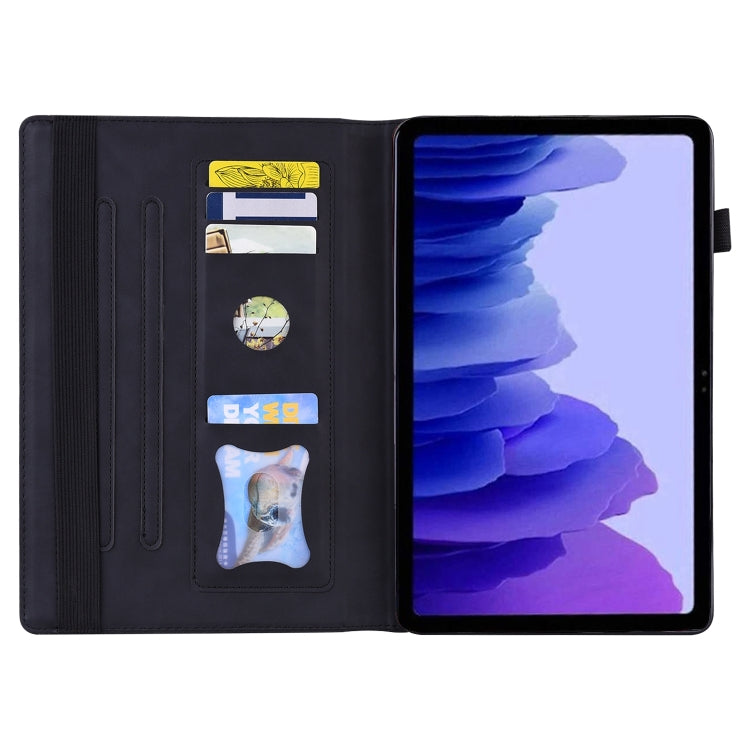 For Honor Pad 9 Splicing Shockproof Leather Tablet Case(Black) - free shipping - PMC TechLife - Order now!