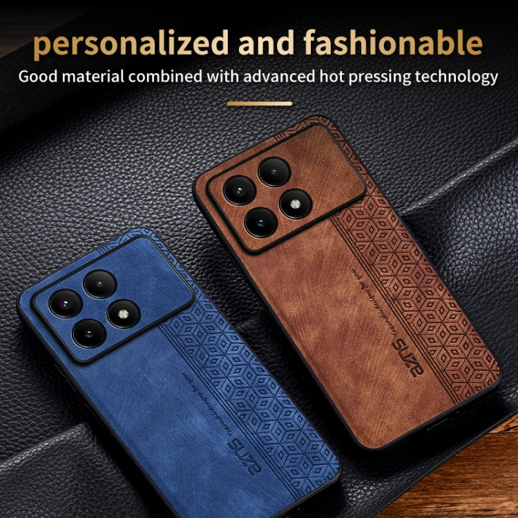 For Xiaomi Redmi K70 AZNS 3D Embossed Skin Feel Phone Case(Purple) - K70 Cases by AZNS | Online Shopping South Africa | PMC Jewellery | Buy Now Pay Later Mobicred