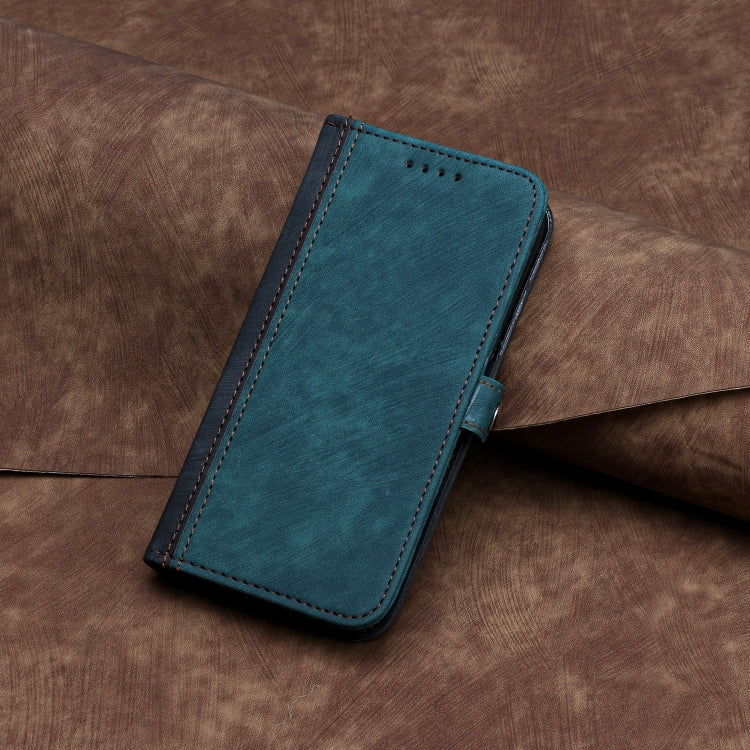 For Google Pixel 9 Pro Side Buckle Double Fold Hand Strap Leather Phone Case(Dark Green) - Google Cases by PMC TechLife | Online Shopping South Africa | PMC TechLife | Buy Now Pay Later Mobicred