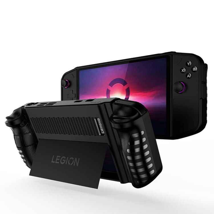 For Lenovo Legion Go  TPU Game Console Protective Case(Black) - Accessories by PMC TechLife | Online Shopping South Africa | PMC TechLife