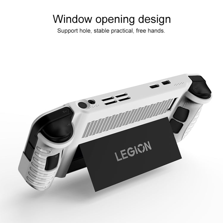 For Lenovo Legion Go  TPU Game Console Protective Case(White) - free shipping - PMC TechLife - Order now!