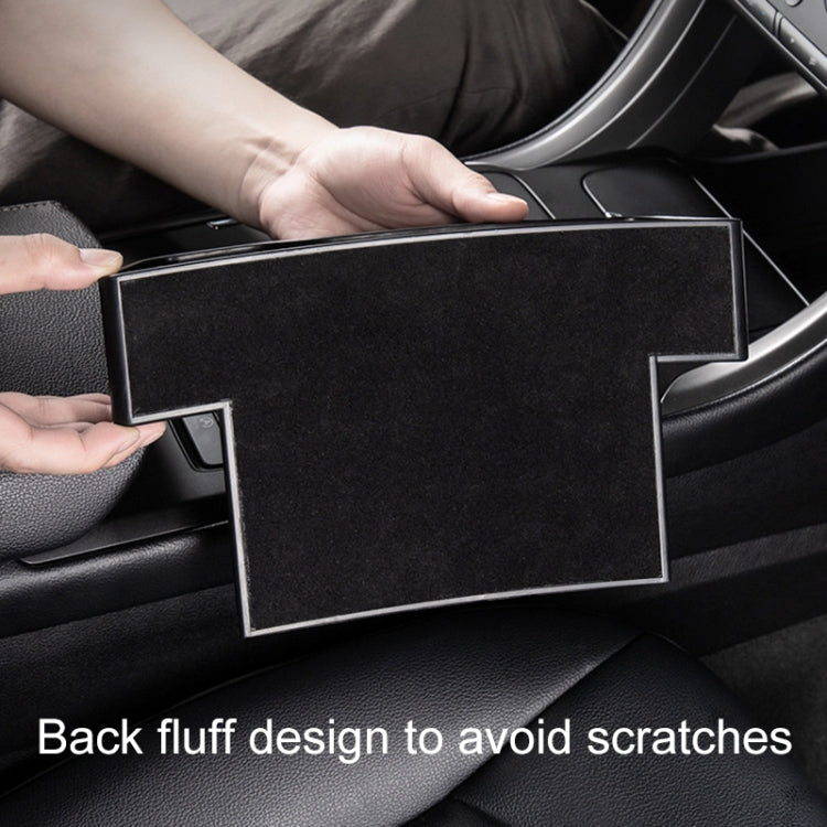 Car Multi-functional Console Box Cup Holder Seat Gap Side Storage Box, Frizzled Feather Style, Color:Red(Front Passenger Seat) - Stowing Tidying by PMC TechLife | Online Shopping South Africa | PMC TechLife | Buy Now Pay Later Mobicred