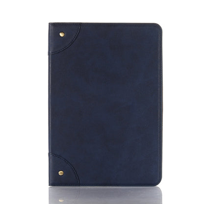 For Samsung Galaxy Tab S9 FE Retro Book Leather Tablet Case(Dark Blue) - Galaxy Tab S9 FE by PMC Jewellery | Online Shopping South Africa | PMC Jewellery | Buy Now Pay Later Mobicred