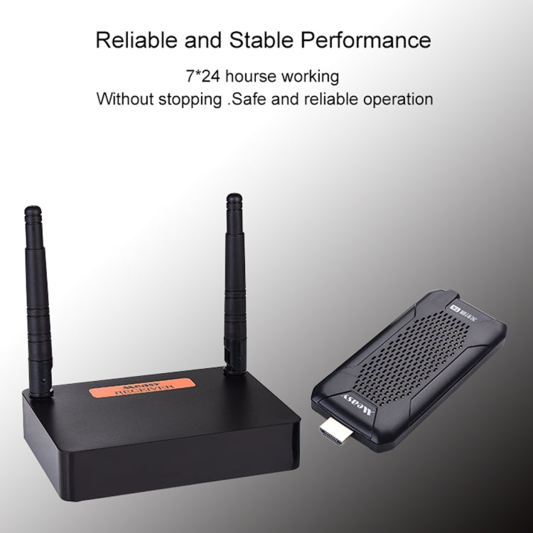 Measy FHD656 Mini 1080P HDMI 1.4 HD Wireless Audio Video Transmitter Receiver Extender Transmission System, Transmission Distance: 100m, EU Plug - free shipping - PMC TechLife - Order now!