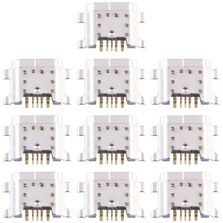 For vivo Y70s 10pcs Original Charging Port Connector - Single Tail Connector by PMC TechLife | Online Shopping South Africa | PMC TechLife