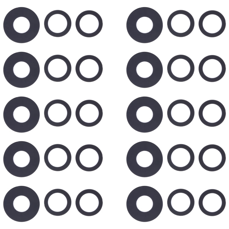 For Infinix Hot 11 X662 10set Back Camera Lens - Camera Parts by PMC TechLife | Online Shopping South Africa | PMC TechLife