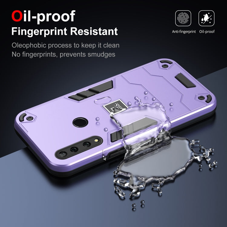 For Huawei Y9 Prime 2019 2 in 1 Shockproof Phone Case(Purple) - free shipping - PMC TechLife - Order now!