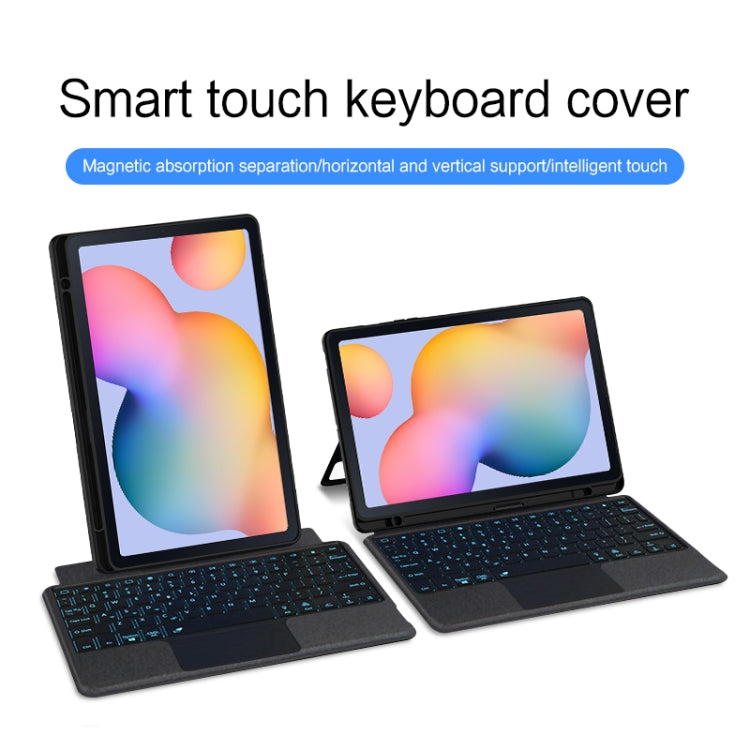 For Samsung Galaxy Tab S6 Lite 2020 / 2022 YJ-P610 Split Bluetooth Keyboard Leather Tablet Case - Samsung Keyboard by PMC TechLife | Online Shopping South Africa | PMC TechLife